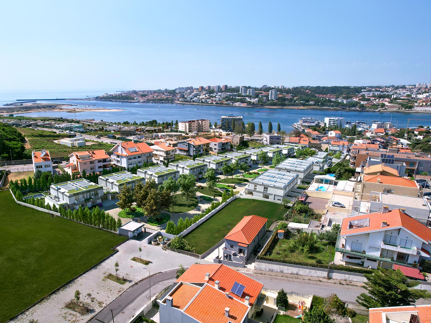 Render geral e realista do Splendouro Village